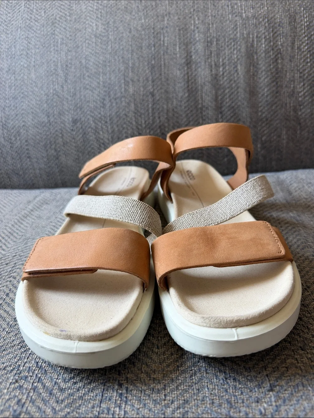 Ecco Flowt Danish Design 2 Band Sandals Size: 40